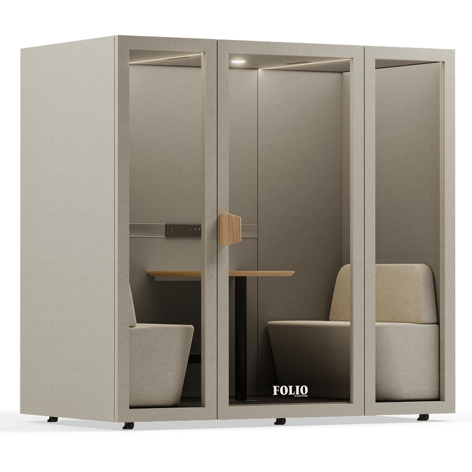 Folio Office Pod - 2-4 osobaFolio Beige / Furniture As Per Images