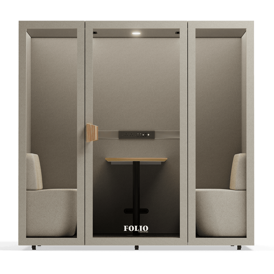 Folio Office Pod - 2-4 osobaFolio Beige / Furniture As Per Images