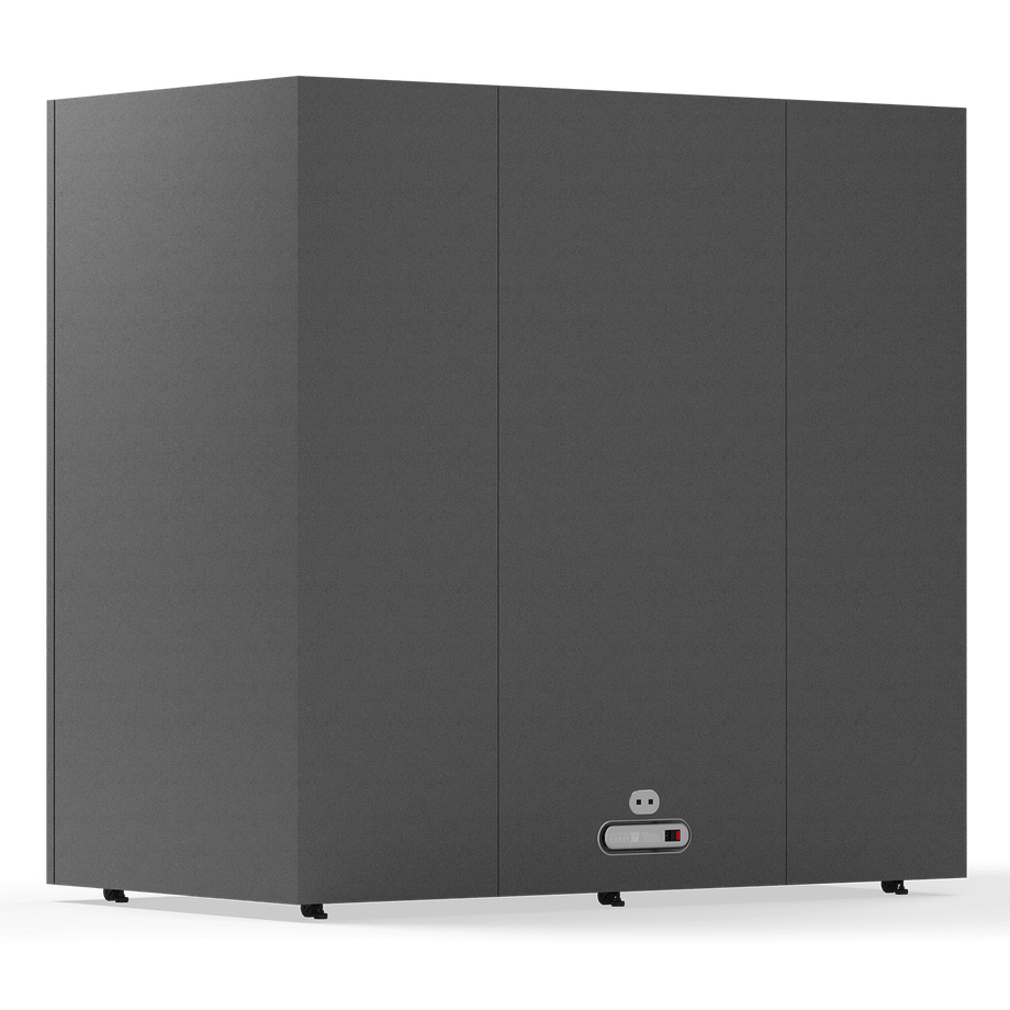 Folio Office Pod - 2-4 osobaFolio Dark Grey / Furniture As Per Images