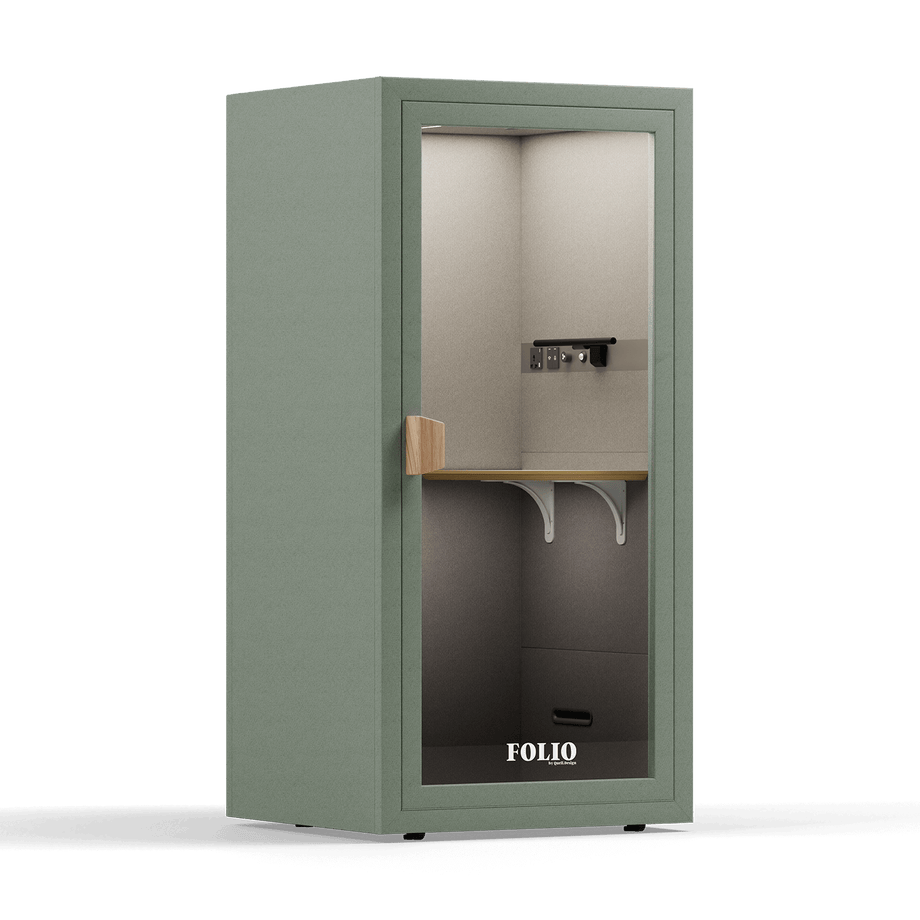 Office Phone Booth Folio - Stand UpFolio Dusty Teal / Furniture Set 1