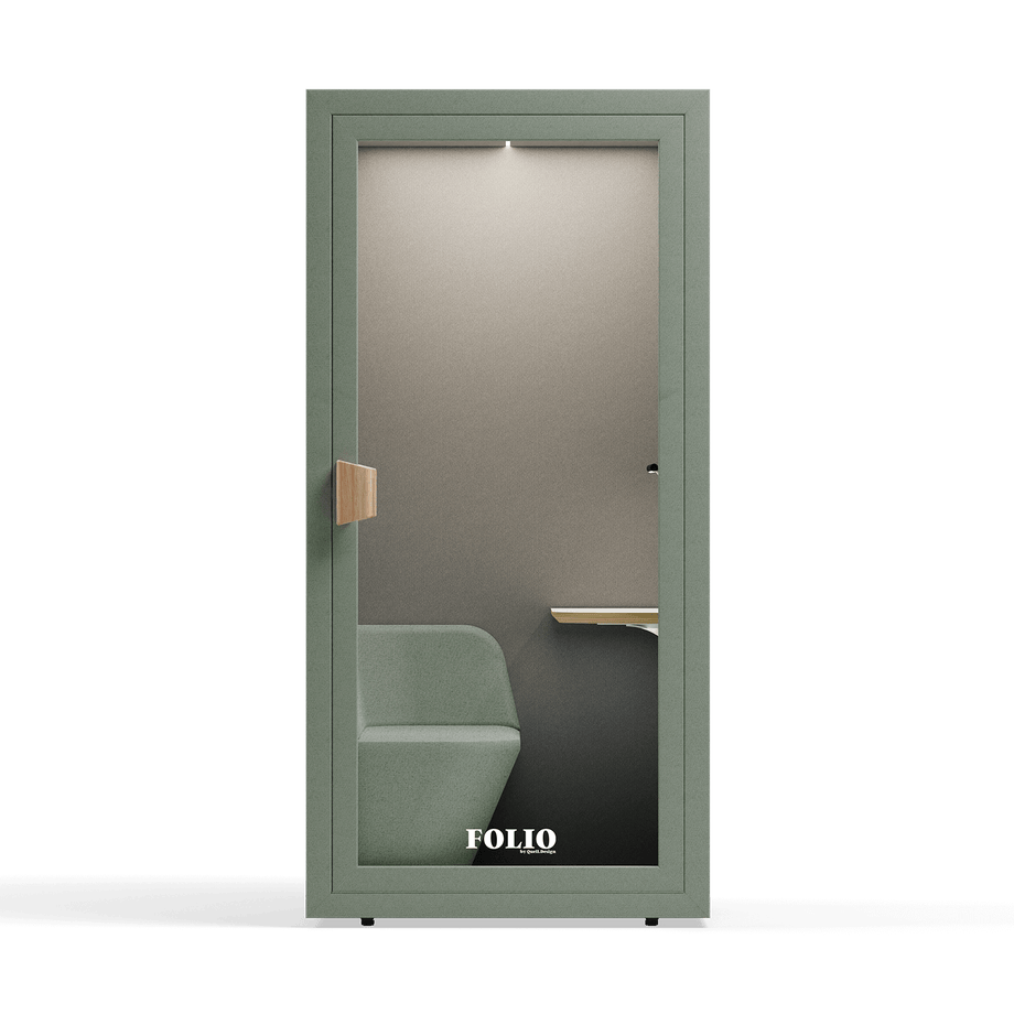 Office Phone Booth folioFolio Dusty Teal