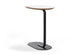 Omni C-Shaped Side Table for modern offices and lounge spaces, featuring a space-saving design with a durable white laminate tabletop on marine plywood and a matte black powder-coated metal frame. Ideal as a laptop side table, sofa table or compact workspace surface, it slides easily alongside seating to provide flexible, everyday functionality in contemporary work and breakout environments. 