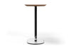Omni C-Shaped Side Table for modern offices and lounge spaces, featuring a space-saving design with a durable white laminate tabletop on marine plywood and a matte black powder-coated metal frame. Ideal as a laptop side table, sofa table or compact workspace surface, it slides easily alongside seating to provide flexible, everyday functionality in contemporary work and breakout environments. 