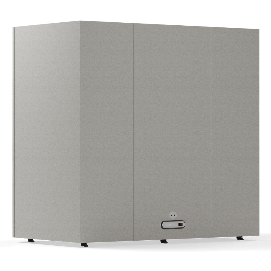 Folio Office Pod - 2-4 osobaFolio Pebble Grey / Furniture As Per Images